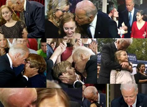 biden hair sniffing